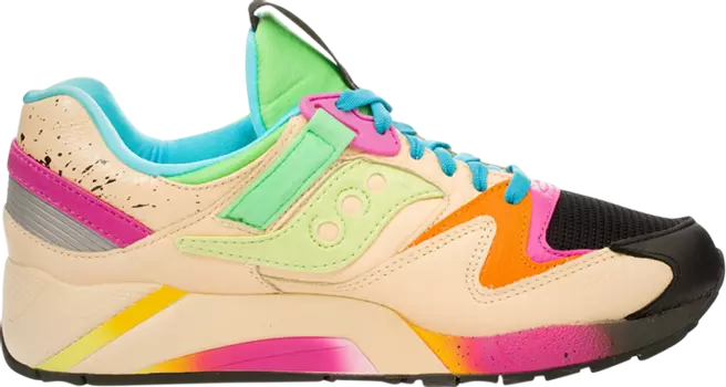 Кроссовки Saucony Shoe Gallery x Grid 9000 Locals Only, загар