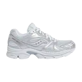 Кроссовки Saucony Sweaty Betty x ProGrid Triumph 4 Silver White, серебряный