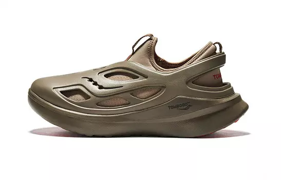 Кроссовки saucony TOMBOGO X Butterfly 'Boulder Brown', коричневый
