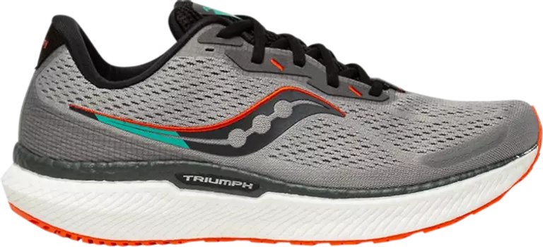 Кроссовки Saucony Triumph 19 Wide Alloy Fire, серый