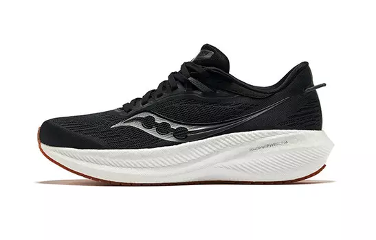 Кроссовки saucony Triumph 21 'Black Gum', черный