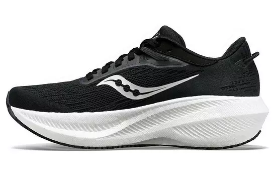 Кроссовки saucony Triumph 21 'Black White', черный