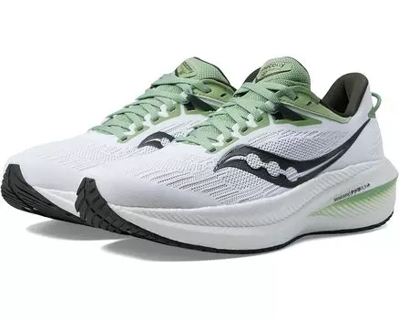 Кроссовки Saucony Triumph 21, цвет White/Umbra