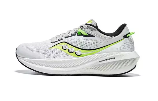 Кроссовки saucony Triumph 21 'White Slime', зеленый