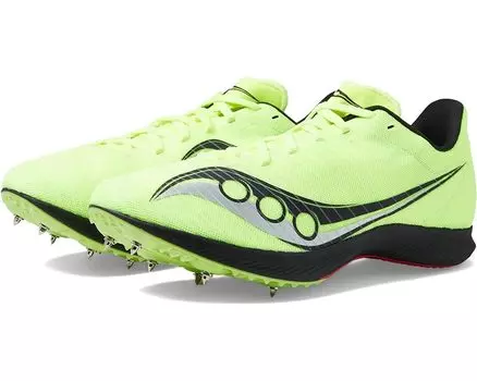 Кроссовки Saucony Velocity MP, цвет Citron/Black