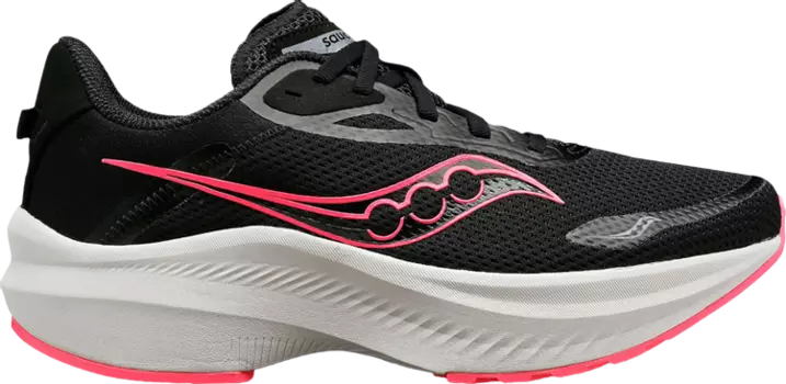 Кроссовки Saucony Wmns Axon 3 Black ViZiPink, черный