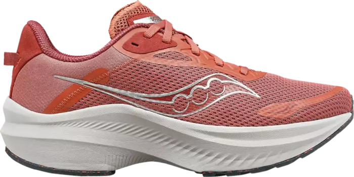 Кроссовки Saucony Wmns Axon 3 Soot Shadow, красный