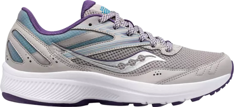Кроссовки Saucony Wmns Cohesion 15 Grape Pop, серый