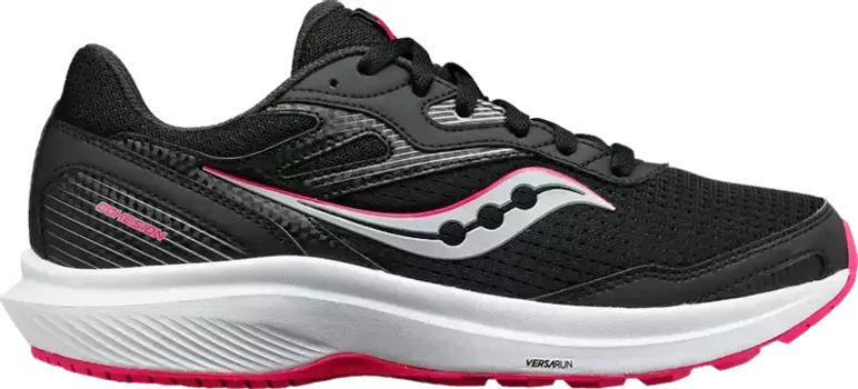 Кроссовки Saucony Wmns Cohesion 16 Black Fuchsia, черный