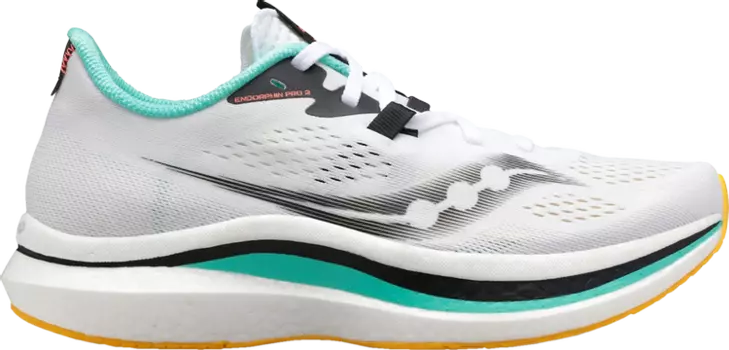 Кроссовки Saucony Wmns Endorphin Pro 2 White ViZi, белый