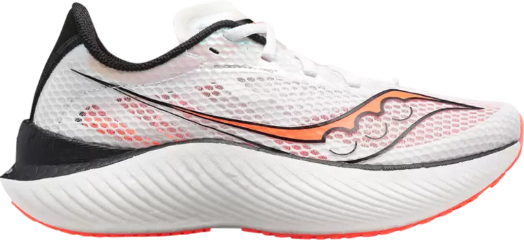 Кроссовки Saucony Wmns Endorphin Pro 3 White ViZiRed, белый