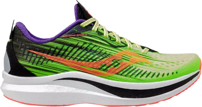 Кроссовки Saucony Wmns Endorphin Speed 2 ViZiPRO, зеленый