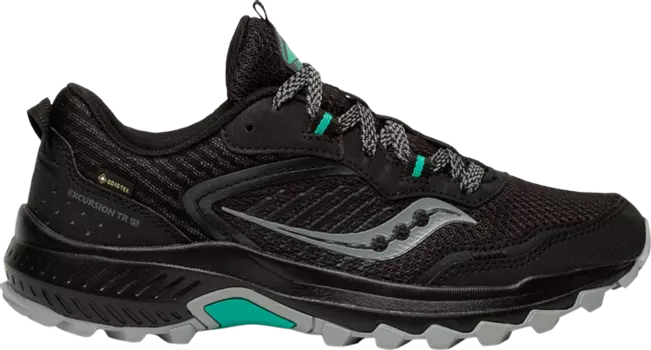 Кроссовки Saucony Wmns Excursion TR15 GTX Wide Black Jade, черный