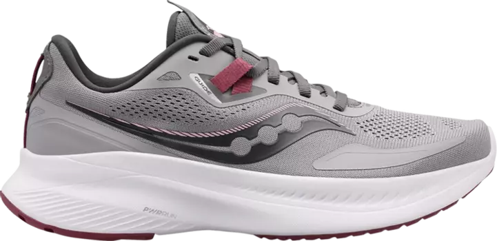 Кроссовки Saucony Wmns Guide 15 Wide Alloy Quartz, серый