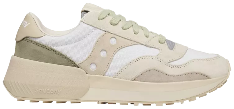 Кроссовки Saucony Wmns Jazz NXT Premium 'White Beige', кремовый