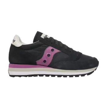 Кроссовки Saucony Wmns Jazz Triple Black Purple, черный