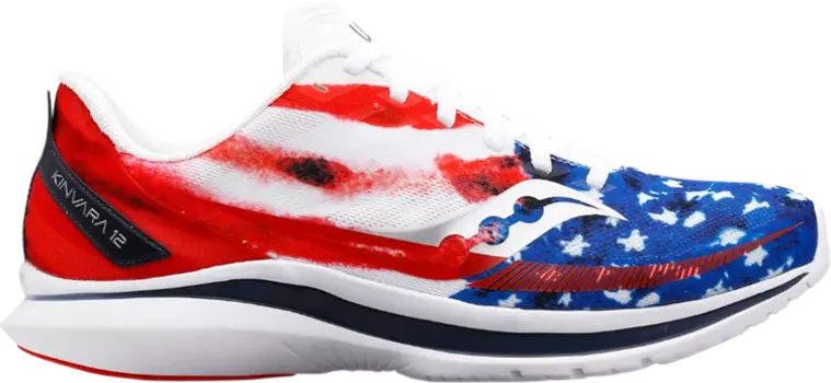 Кроссовки Saucony Wmns Kinvara 12 Stars & Stripes, красный
