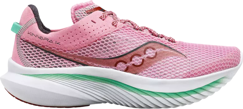 Кроссовки Saucony Wmns Kinvara 14 Peony Sprig, розовый