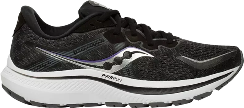 Кроссовки Saucony Wmns Omni 20 Black White, черный