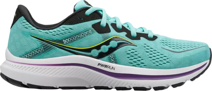Кроссовки Saucony Wmns Omni 20 Cool Mint Acid, синий