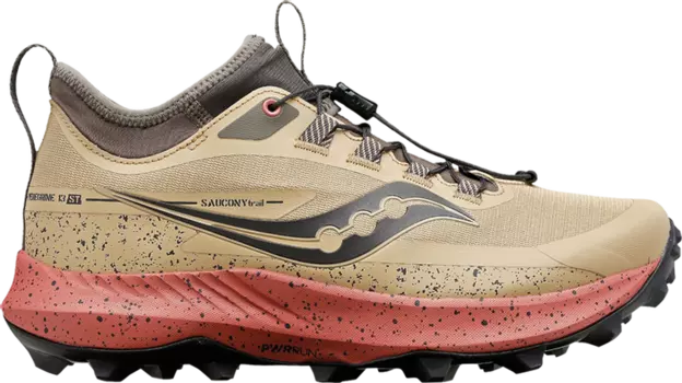 Кроссовки Saucony Wmns Peregrine 13 ST Desert Umber, коричневый
