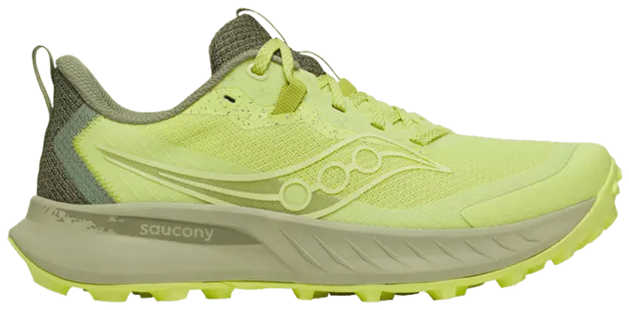 Кроссовки Saucony Wmns Peregrine 15 'Sunny Hemlock', зеленый