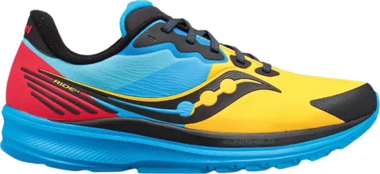 Кроссовки Saucony Wmns Ride 14 Runshield Solar Chill, разноцветный