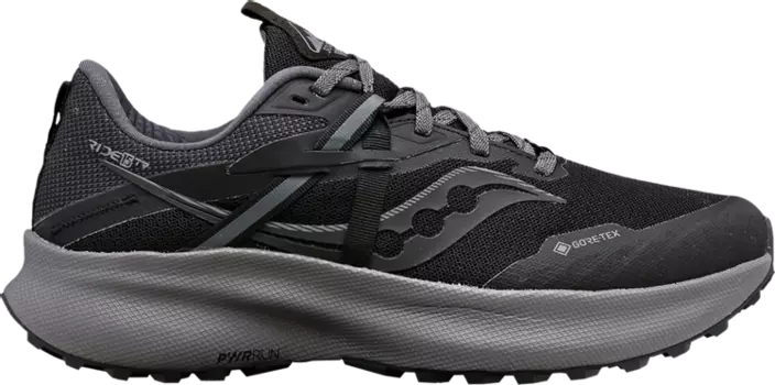 Кроссовки Saucony Wmns Ride 15 TR GORE-TEX Black Charcoal, черный