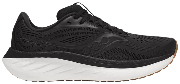Кроссовки Saucony Wmns Ride 18 'Black Gum', черный