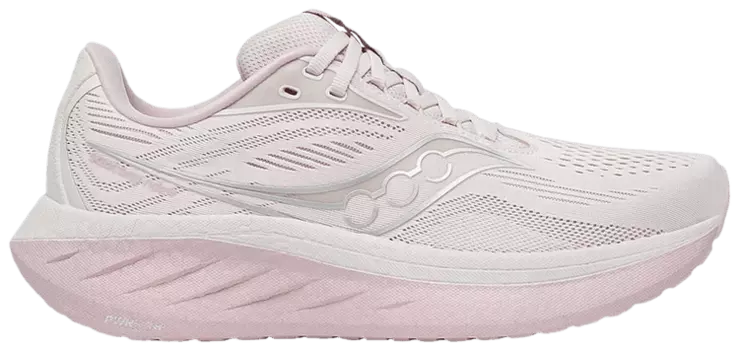 Кроссовки Saucony Wmns Ride 18 Wide 'Moon Woodrose', розовый