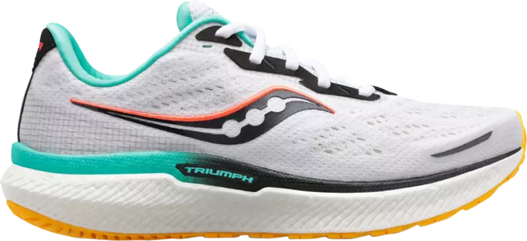 Кроссовки Saucony Wmns Triumph 19 White ViZi, белый