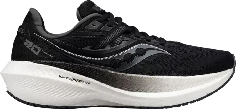 Кроссовки Saucony Wmns Triumph 20 Black White, черный