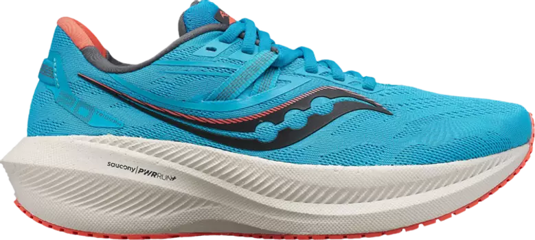 Кроссовки Saucony Wmns Triumph 20 Ocean Coral, синий