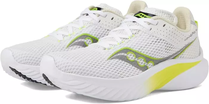 Кроссовки Saucony Women's Kinvara 14, цвет White/Slime