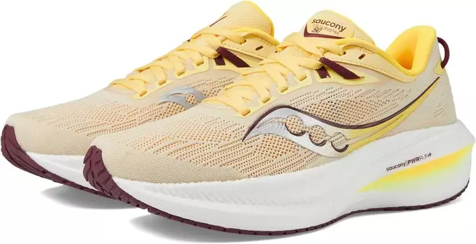 Кроссовки Saucony Women's Triumph 21, цвет Glow/Sundown