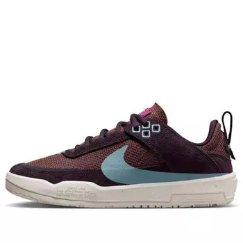 Кроссовки sb day one 'burgundy ash denim turquoise' Nike, бордовый