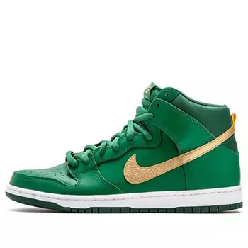 Кроссовки sb dunk high pro Nike, зеленый