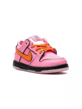 Кроссовки SB Dunk Low Blossom из коллаборации с Powerpuff Girls Nike Kids, розовый