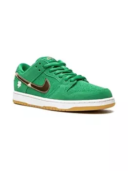 Кроссовки SB Dunk Low Nike Kids, зеленый