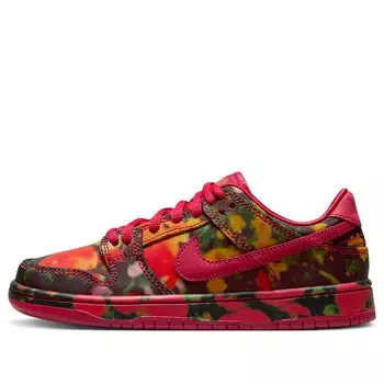 Кроссовки sb dunk low 'the wizard of oz' Nike, красный