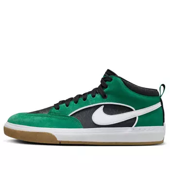 Кроссовки sb react leo 'green gum' Nike, зеленый