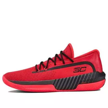 Кроссовки sc 3zero 3 'red' Under Armour, красный
