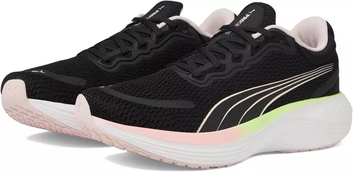 Кроссовки Scend Pro PUMA, цвет Puma Black/Frosty Pink/Speed Green/Puma White