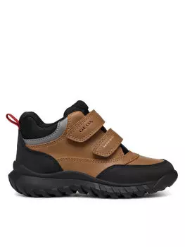 Кроссовки Schnrschuhe J Simbyos Boy B Abx J46L0B 0MEMS C0034 Geox, коричневый
