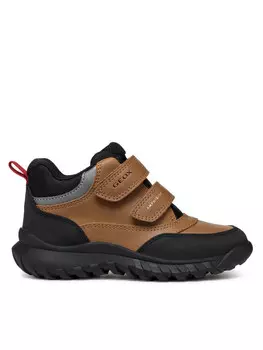 Кроссовки Schnrschuhe J Simbyos Boy B Abx J46L0B 0MEMS C0034 Geox, коричневый