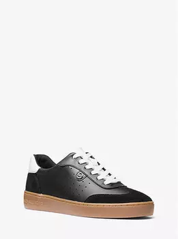 Кроссовки Scotty из кожи Michael Kors, черный