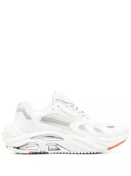 Кроссовки Scratch со вставками Plein Sport, белый