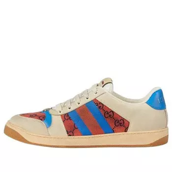 Кроссовки screener gg canvas vintage Gucci, синий