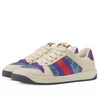 Кроссовки screener gg sneaker 'beige purple' Gucci, бежевый