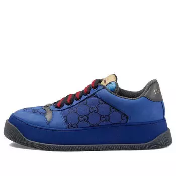 Кроссовки screener gg sneakers 'blue red' Gucci, синий